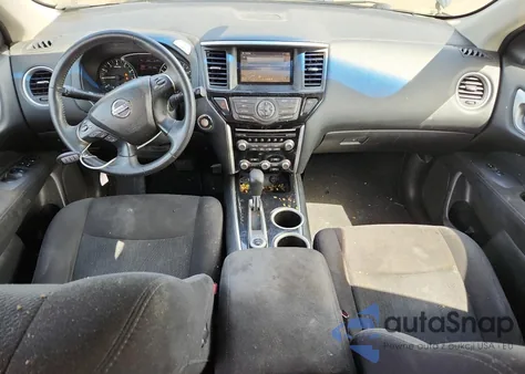 2015 Nissan Pathfinder S из США, поврежденный, VIN 5N1AR2MM7FC683983